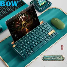 iPad用 Bluetoothワイヤレスキーボード＆マウスセット【USB接続・適用：Appleタブレット・Androidノートパソコン】