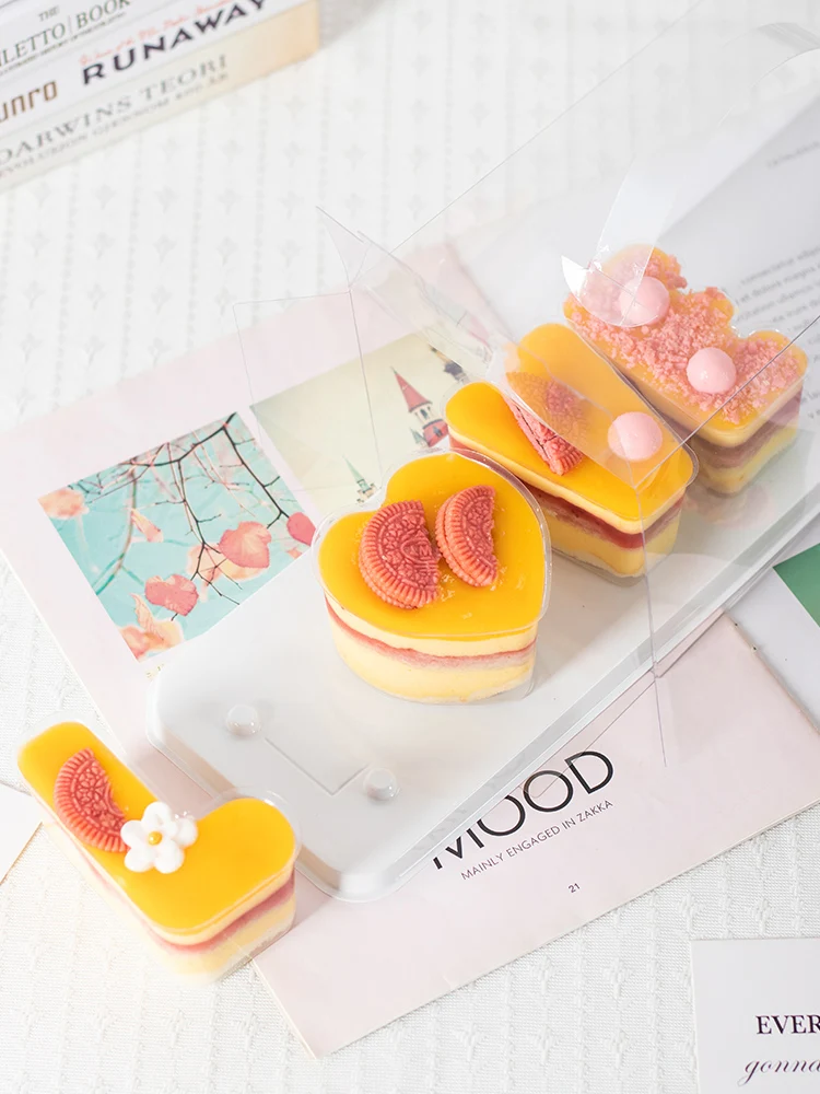 バレンタインデーや誕生日にぴったりのケーキボックス【ムースパッケージ・デジタルデザイン】