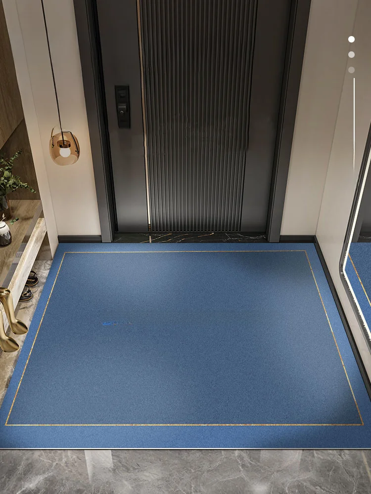 玄関マット PVC 洗える 高級感：抗汚耐久性とシンプルデザインの実用性