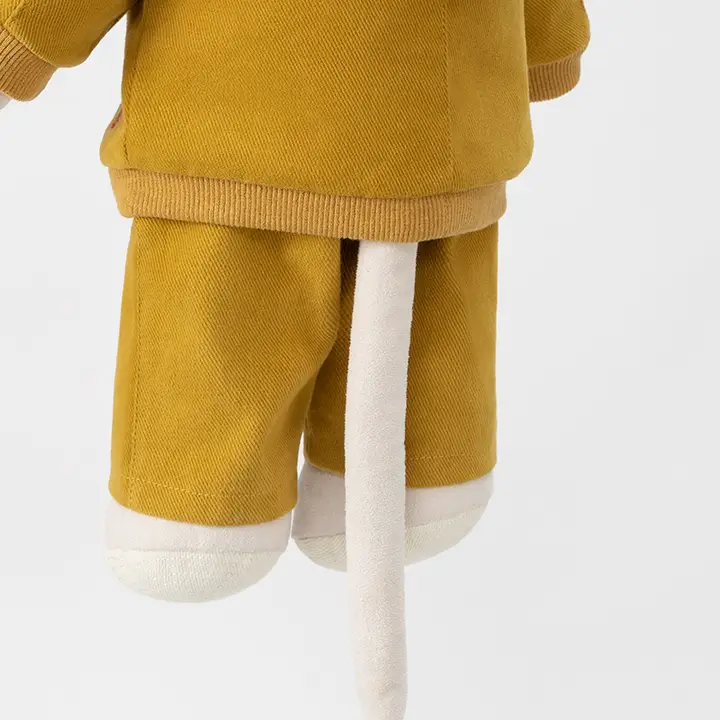 個性的な刺繍入りロングパンツ【ファッションドール用・混合スタイル対応】（セットアップ対応）