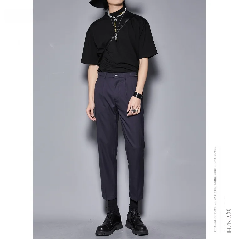 160cm メンズファッションで悩むなら、この九分パンツが救う理由は？