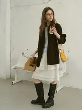 春季用の美しいデザインのレザーライダージャケット【フレンチカラー・クラシックスタイル】