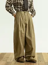 シンプルなデザインのワイドレッグパンツ【男女兼用・フィット・ウエストゴム・春夏用】
