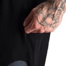 エアリーな快適性！ランニング用竹節ロングパンツ【カジュアルスタイル・フィット感】