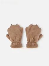 手袋 キッズ ガールズ 裏起毛 肌触りよい あったか キャラクターデザイン かわいい アウトドア 防寒「Balabala」