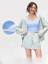 アウトドア用 Aラインミニスカート【ポケット付き・透 breathable・防止透け】（セットアップ対応）