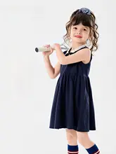 学院風の子供用POLOワンピース【軽やかで快適・夏用・女の子向け】