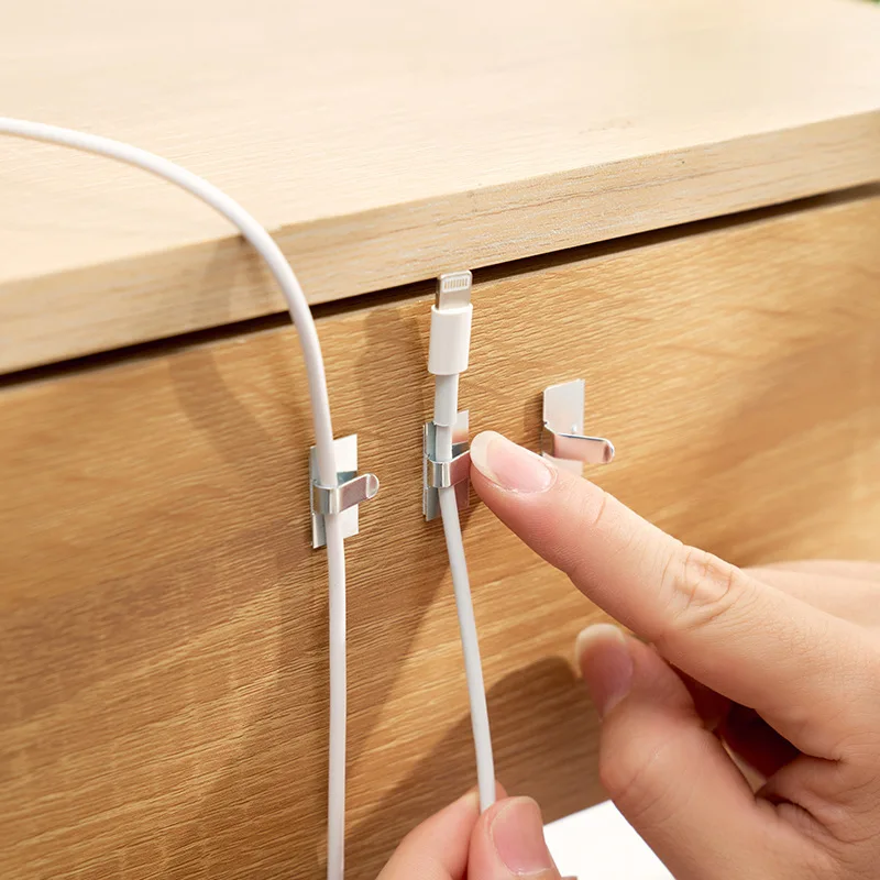穴あけ不要！電線整理器壁面用：ケーブル  収納と配線固定の最適解
