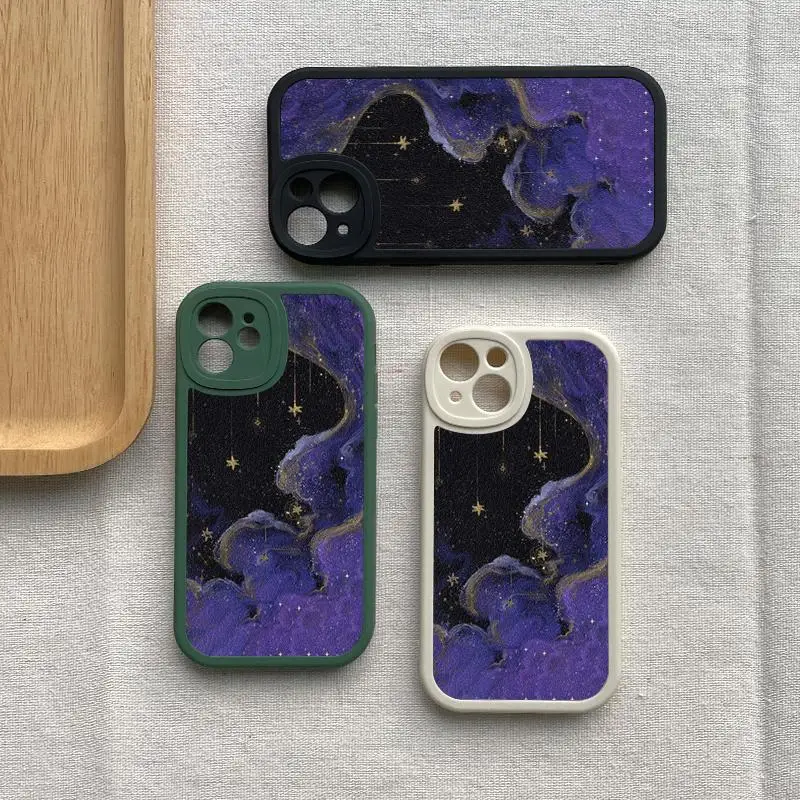 星空デザインのスマートフォンケース：Apple対応のTPU皮革二合一保護壳の実用性と選定基準