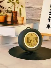 可愛いデザインのデジタル目覚まし時計【温度測定・耐久性・デスク用・学生向け】