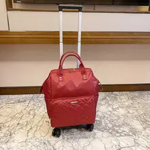 多機能バックパック型キャリーバッグ【超軽量・手提げ・キャスター付き・旅行用】