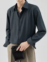 ストライプ柄長袖シャツ【ビジネスカジュアル・軽やか・ wrinkle-free】