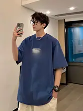 アメリカンビンテージスタイルの半袖Tシャツ【100%コットン・ゆったりサイズ・男性用】