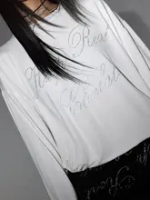 CBXLAB ストリートダンス トレンド ブランド ダイヤモンド レイジー Tシャツ