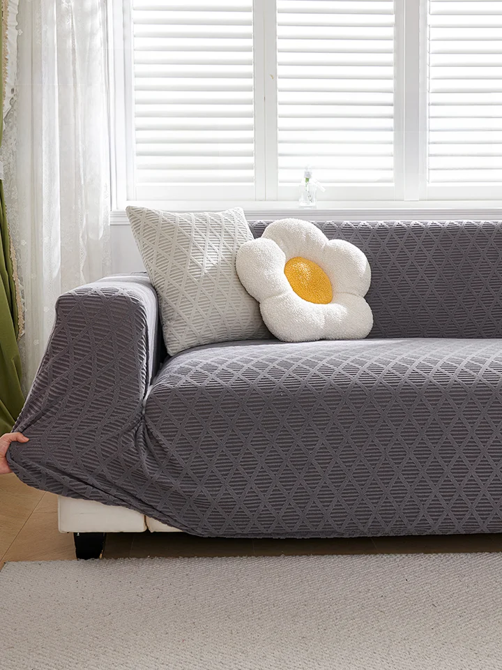 北欧スタイル ソファカバー【オールシーズン対応・モダンデザイン・全包型】