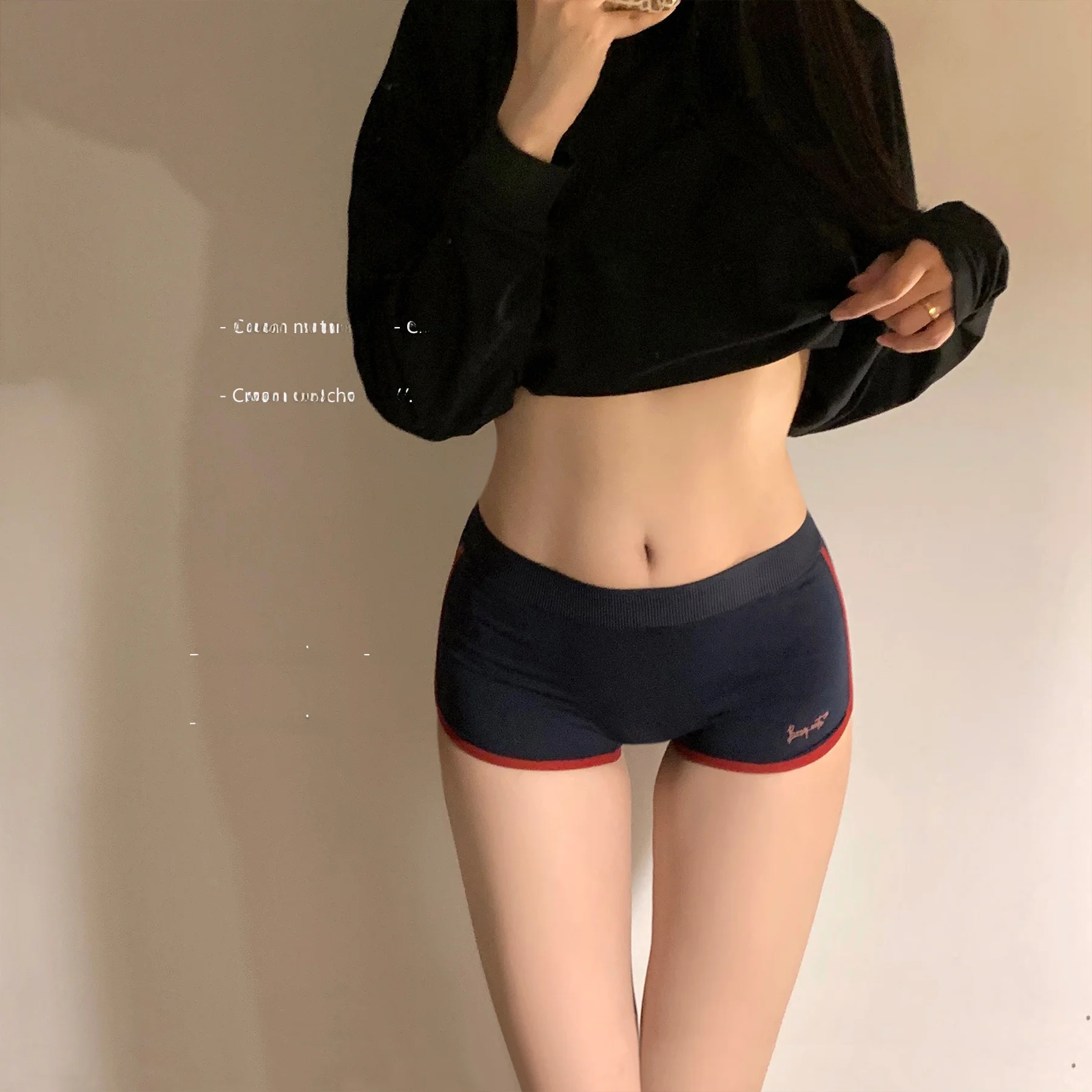 女性用コットンショートパンツ：夏のランニングインナーとしての無痕デザインと通気性の実証