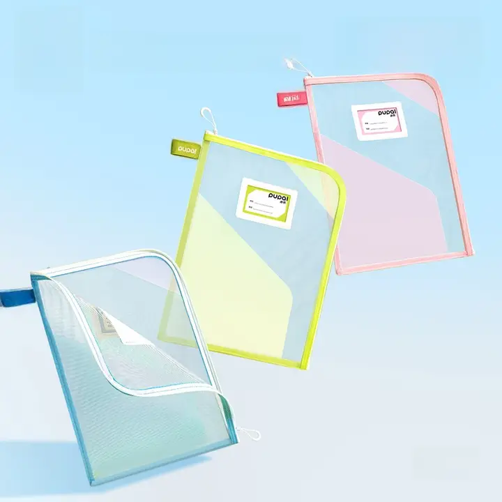 教科書ケース クリアファイル L型 ファスナー付き 持ち手付き A4対応 仕分け 塾 習い事 宿題 テスト整理 小学生 中学生 キッズ 男の子 女の子