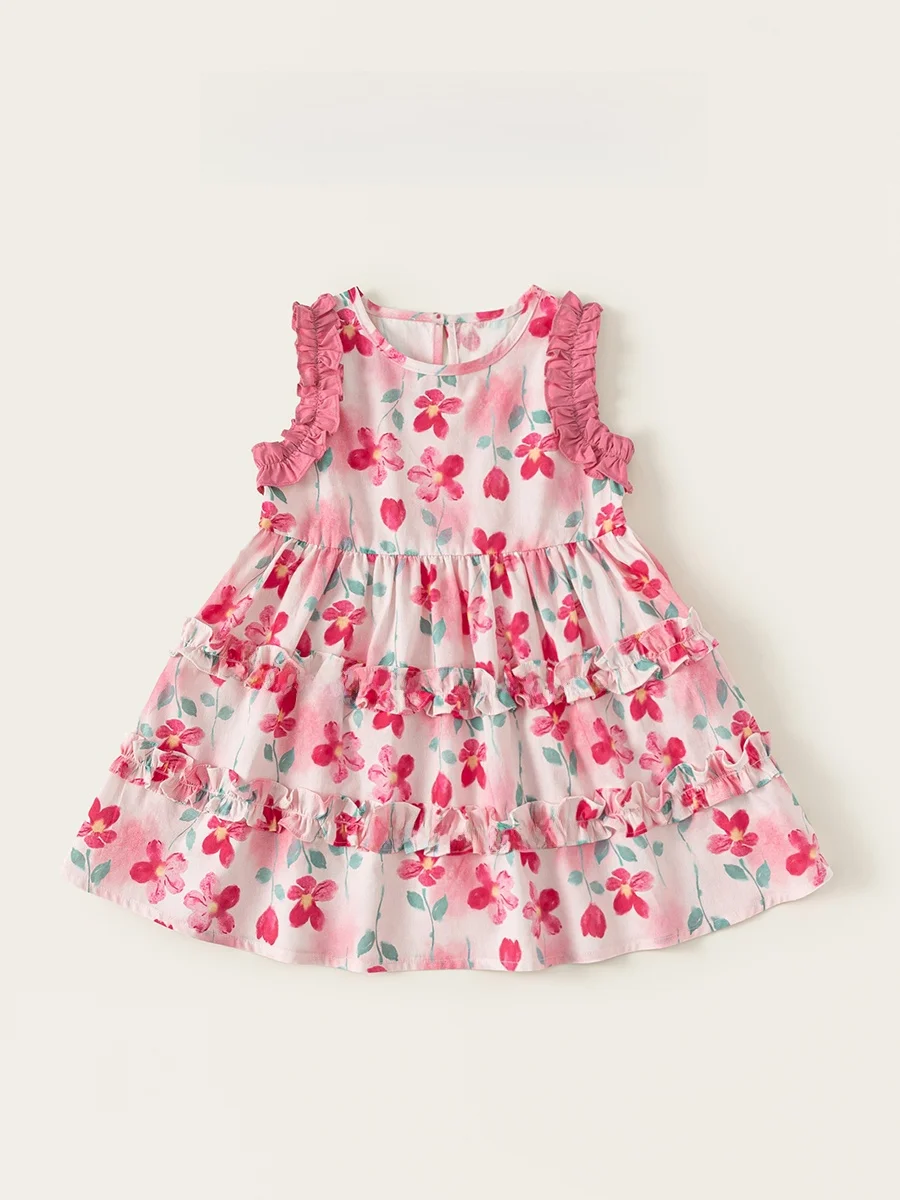 2歳女の子服おしゃれ：夏季用レトロフレンチスタイルキッズノースリーブワンピースの実用性とシーン別適用