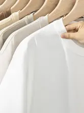 極上の柔らかさの白いTシャツ【半袖・ユニセ  ックス・無地・防晒対応】