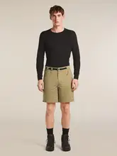極上の柔らかさのメリノウールショートパンツ【ストレッチ・耐摩耗・アウトドア用】