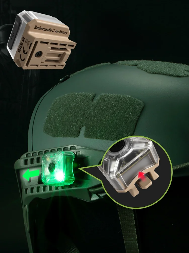 NITECORE 多光源戦術ヘルメットライト：赤外線・緑光・警告灯の実用性とシーン別比較