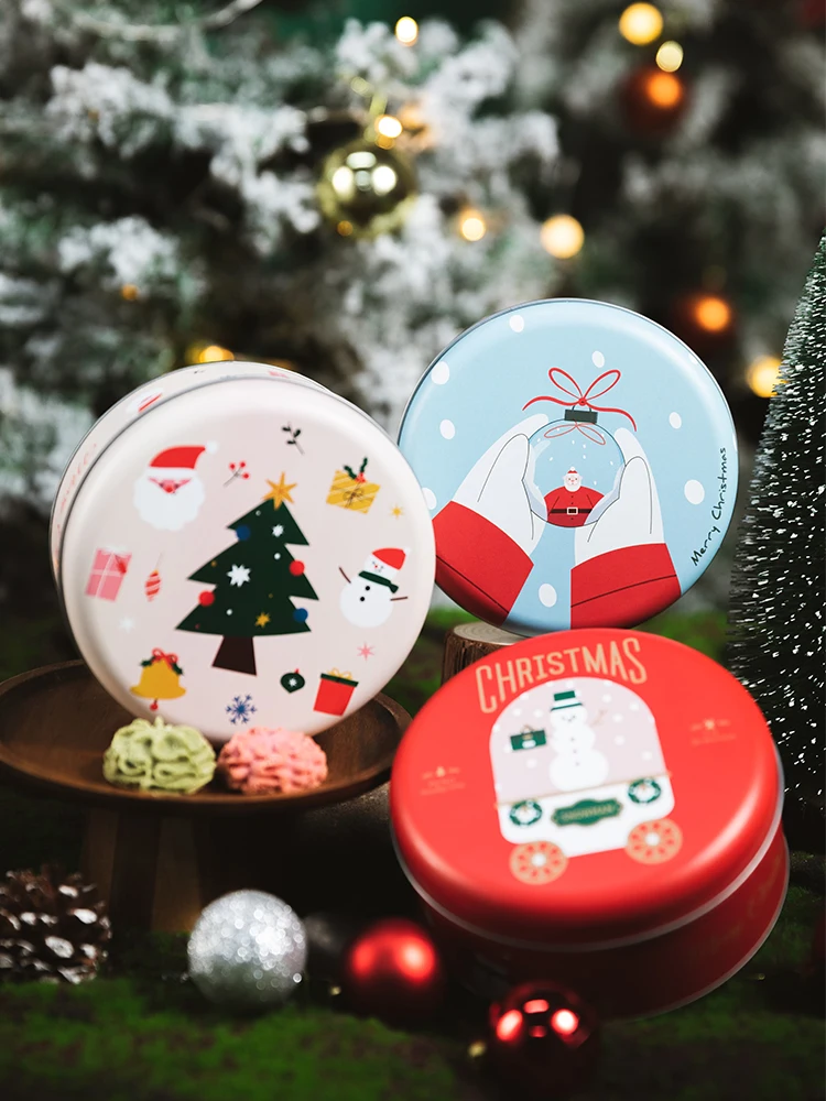 クリスマス用鉄製缶ギフトボックス：烘焙教室向けのセレクトボックスの実用性と使い方