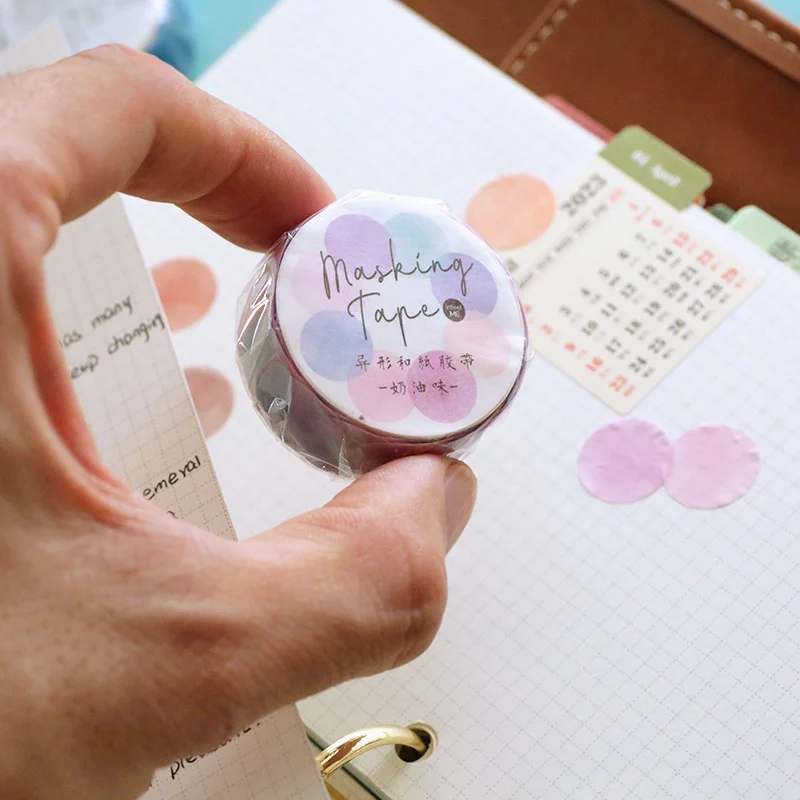 お花紙を選ぶときに迷うなら、この「和紙ドットステッカー」が救いになる？