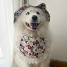 愛らしい犬用エプロン【サモエド・ゴールデンレトリーバー・ボーダーコリー対応】（セットアップ対応）