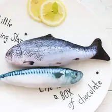 ペット用 フェイク魚型クッション【猫のおもちゃ・ミント香付き】