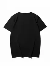 ユニセックス 小 ducks プリント 半袖 Tシャツ【大きいサイズ・コットンライク・学生向け】