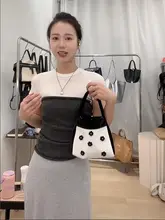 NNO ベルベット スパンコール ドレス ハンドバッグ