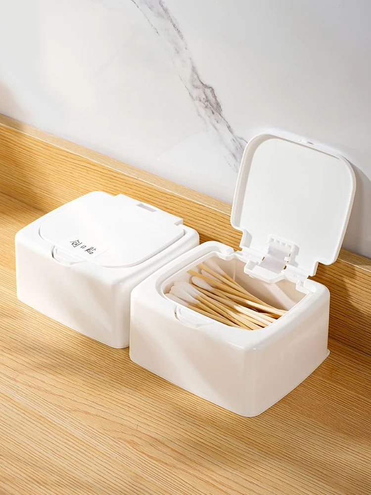 収納ボックス デスク用 小物整理 シンプルデザイン 防塵蓋付き