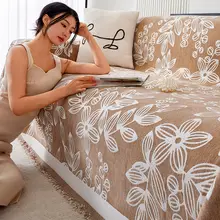 猫の爪から守る！シェニール製の全包タイプソファカバー【カバーリング・防汚・万能タイプ】（セットアップ対応）