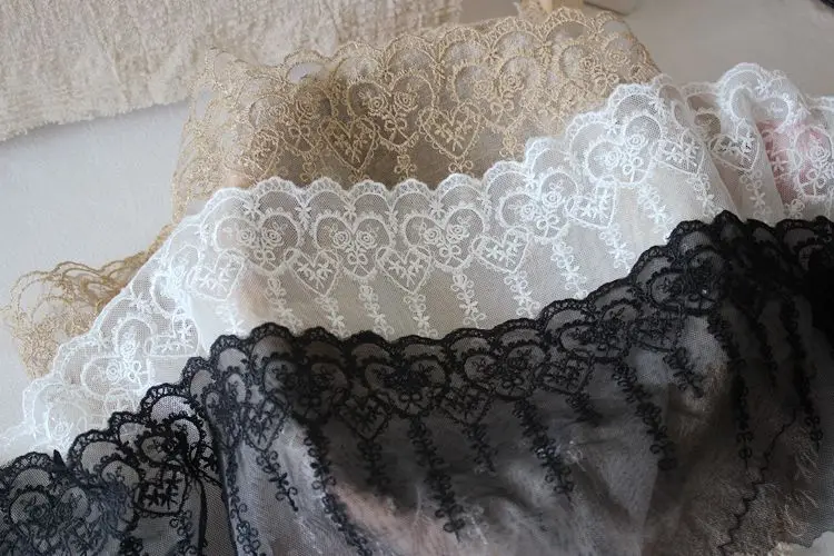 レース刺繍リボンの多用途性と実用性：DIYファッション装飾に最適な選択