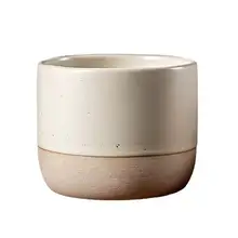 粗陶の濃縮コーヒーカップ 功夫茶カップ 主人の茶飲みカップ オフィス 家庭用 朝食 水カップ レトロスタイル