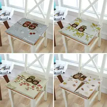 可愛いフクロウデザインの高密度海綿クッション【オフィスや学生用椅子に最適】