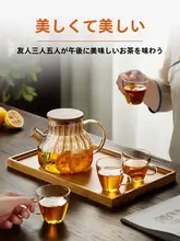 ポット 耐熱 家庭用 ガラス フラワーティーポット フィルター