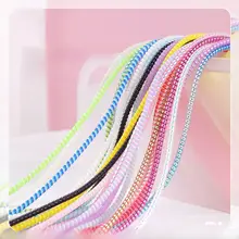 有線イヤフォンケーブル保護カバー【絡まり防止・断線防止】【適用：Apple 13、Huawei、Xiaomi、OPPO】