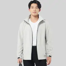 悍途 メンズ秋冬用防風撥水ソフトシェルジャケット【厚手・フード付き・アウトドア用】