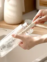 水筒やマグカップの清掃に便利！ポータブルな柔軟性のあるクリーニングブラシ【取り外し可能・家庭用】