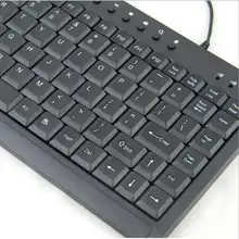 L100USB 有線ミニキーボード【薄型・ノートパソコン・デスクトップ兼用・マルチメディア】