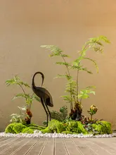 リアルなグリーンの造景用観葉植物【バルコニー装飾・インテリア用】