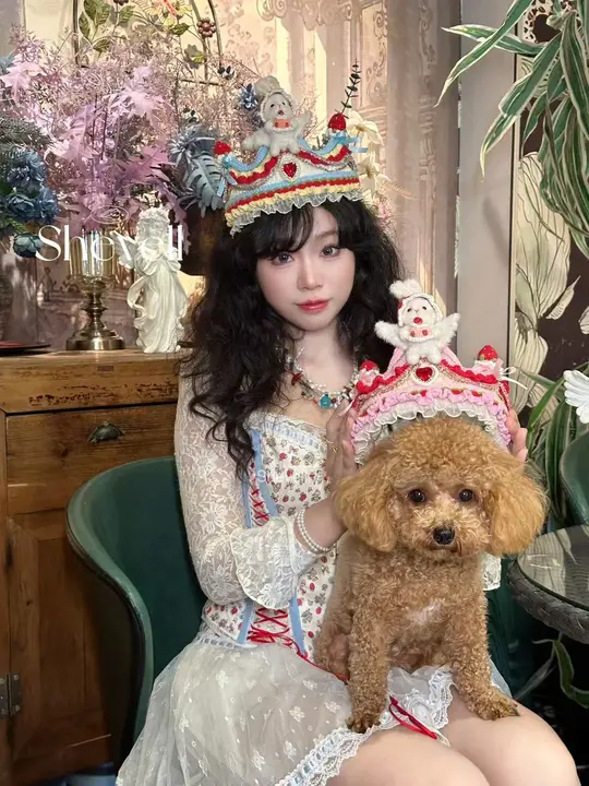プリンセス王冠の毛糸DIYかぎ針編みキット【誕生日プレゼント・友達に最適】