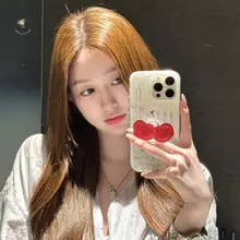 デザイン性に優れたチェリー柄スマホケース【スタンド機能付き・フランス風・女子向け】