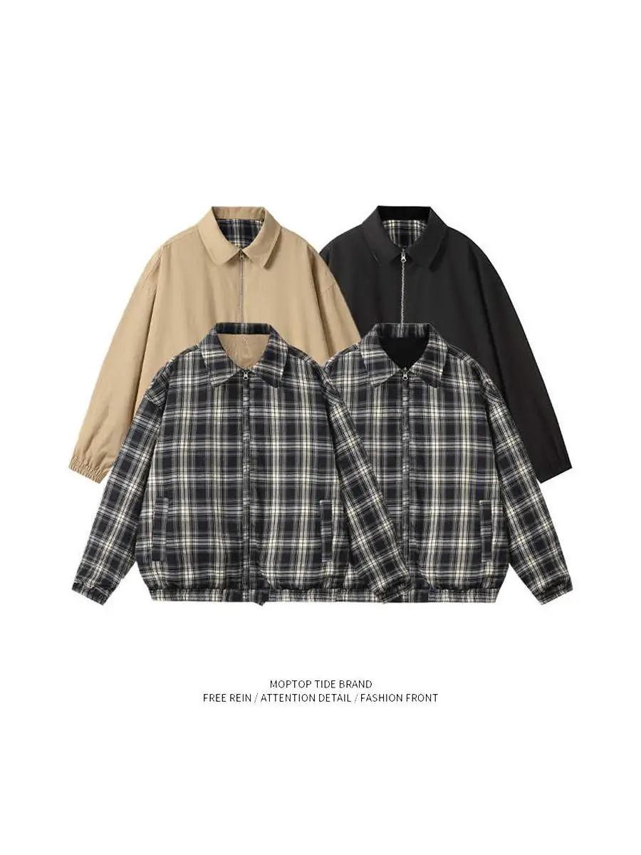 春コーデ メンズの悩みを解決！リバーシブルチェックジャケットの完全ガイド