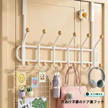 穴あけ不要のドアハンガー【強力耐荷重・衣類・帽子用・ウォールマウントタイプ】