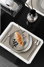防水・耐熱・抗油性シリコン製 テーブルマット【欧風・軽奢・食器用】