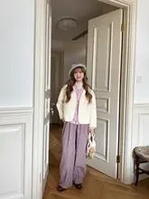 ダブルフェイスコート【フランス風・シンプルデザイン・子供用】（セットアップ対応）