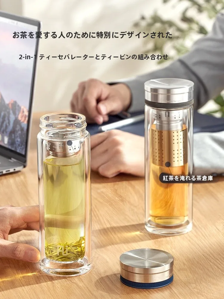高級耐熱性硼珪酸ガラス製マグカップ：男性向けおしゃれブランドの実用性とデザイン特徴