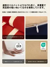可愛い犬デザインのスクエアクッション【リビング用・子供向け・読書用】